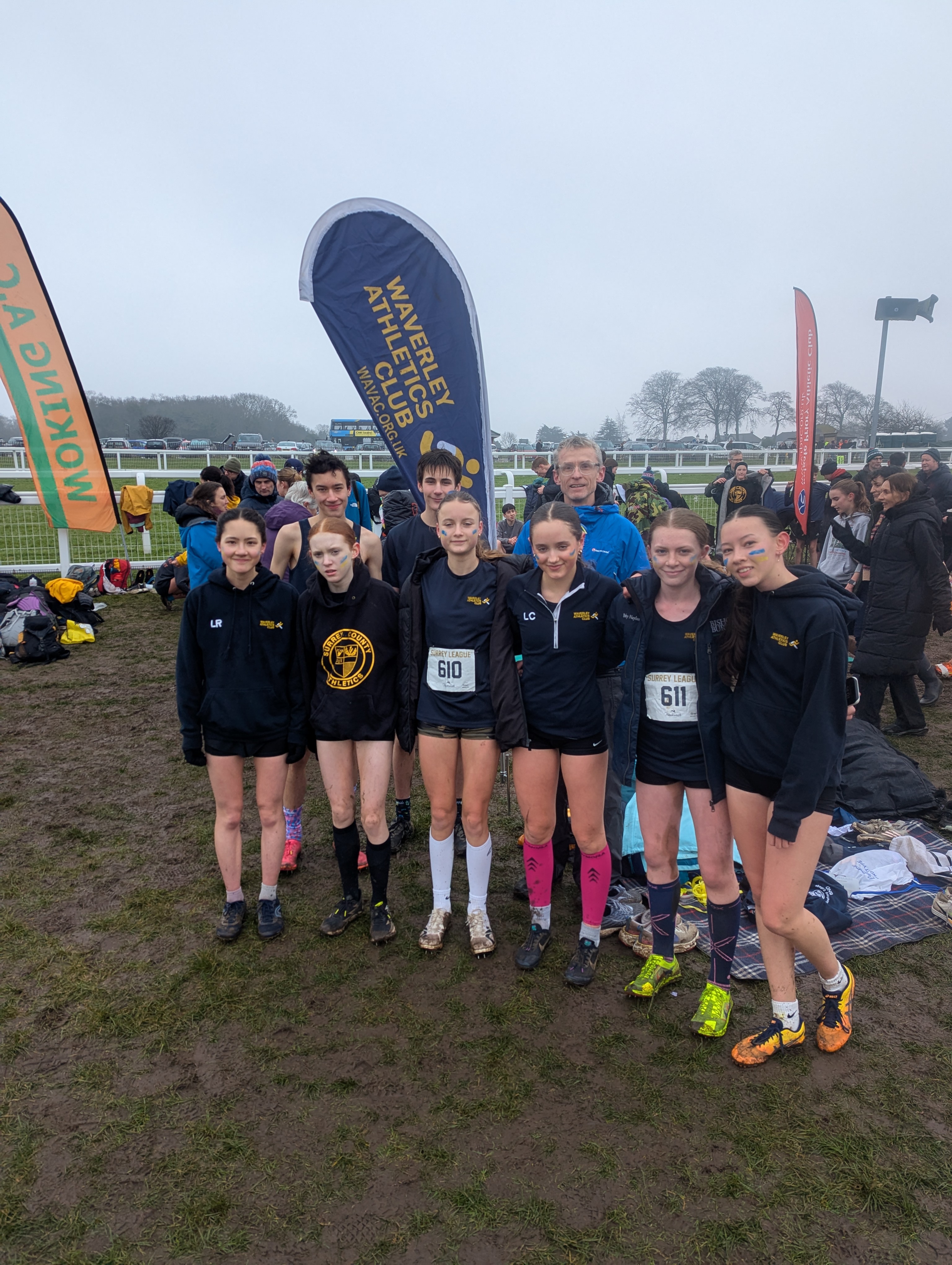 image from Surrey League XC, Waverley AC u15 GIrls league winners